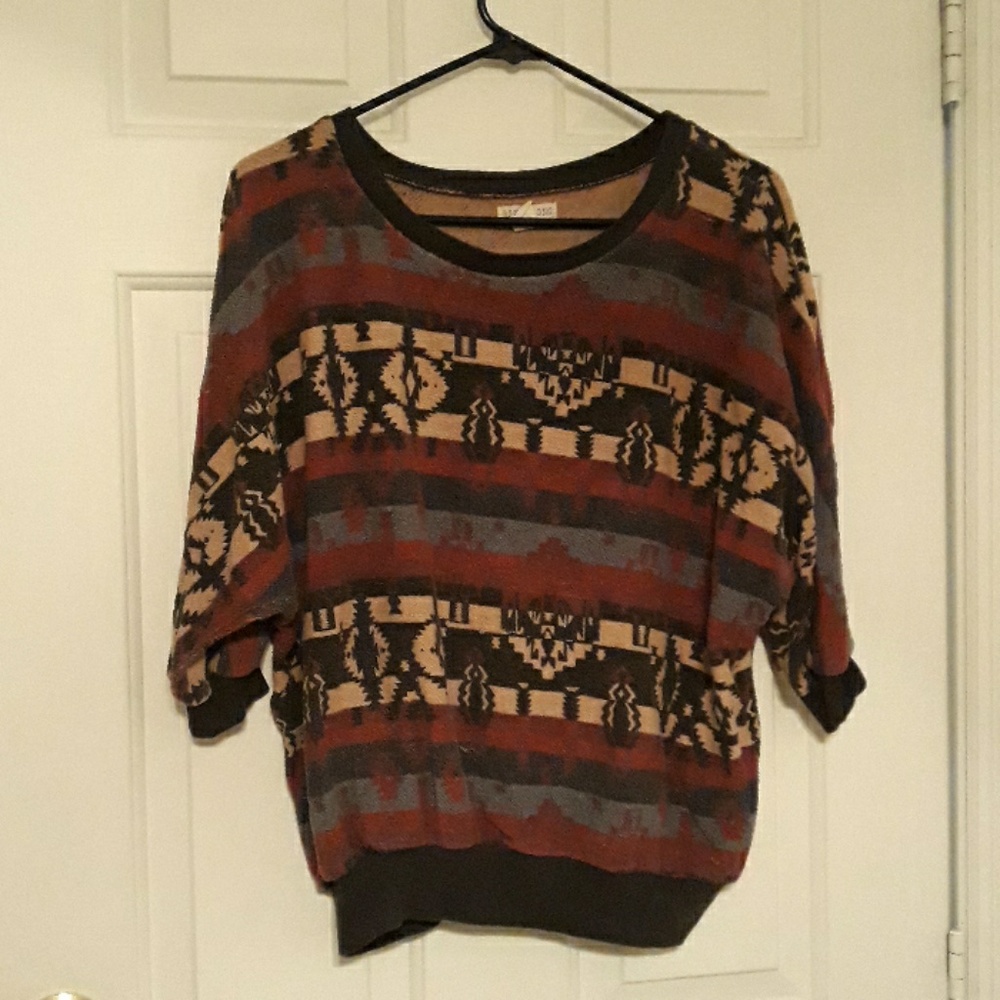 Patterned Billabong Sweater